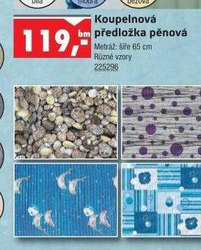 Koupelová předložka pěnová - UNI HOBBY akcniletaky.com
