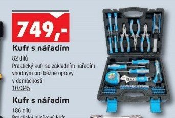 Kufr s nářadím 82 dílů - UNI HOBBY akcniletaky.com
