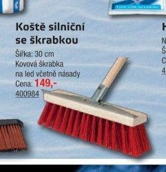 Koště silniční se škrabkou - UNI HOBBY akcniletaky.com
