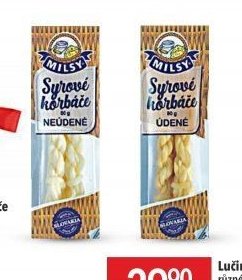 Milsy Sýrové korbáče