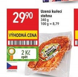 Uzená kuřecí stehna