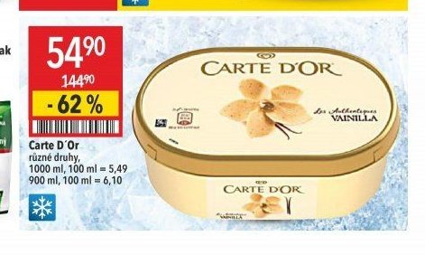 Carte D'Or různé druhy