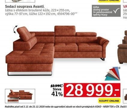 Sedací souprava Avanti