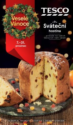 akční leták Tesco 7.12.2020-31.12.2020