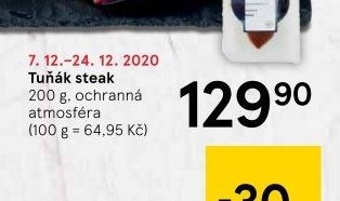 Tuňák steak