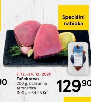 Tuňák steak