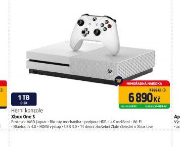 Herní konzole Xbox One S