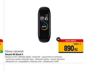 Fitness náramek Xiaomi Mi Band 4