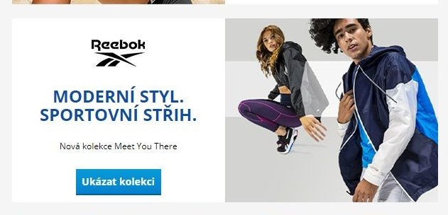 Reebok kolekce Meet You There