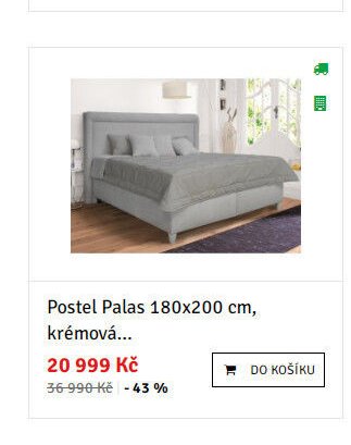 Postel Palas 180x200 cm, krémová... - ASKO akcniletaky.com