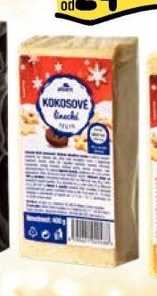 Těsta s máslem - Kokosové