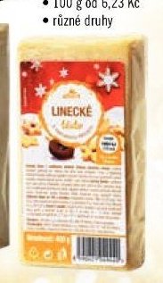 Těsta s máslem - Linecké