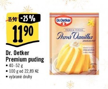 Dr. Oetker Premium puding