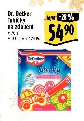 Dr. Oetker Tubičky na zdobení