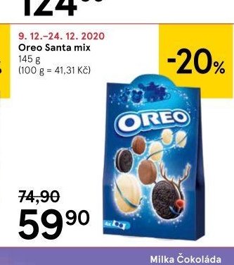 Oreo Santa mix