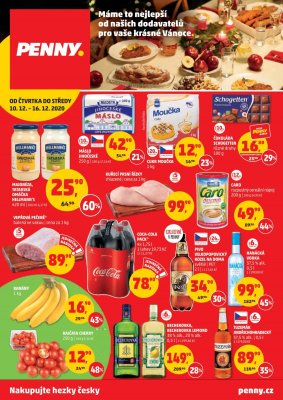 akční leták Penny Market 10.12.2020-16.12.2020