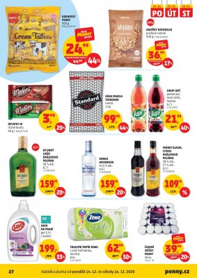 akční leták Penny Market 10.12.2020-16.12.2020