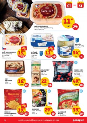 akční leták Penny Market 10.12.2020-16.12.2020