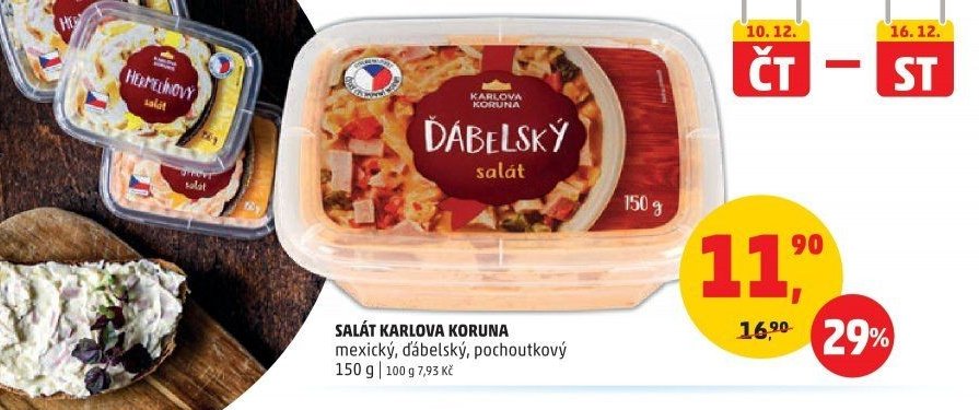SALÁT KARLOVA KORUNA