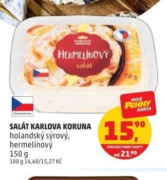 SALÁT KARLOVA KORUNA holandský sýrový, hermelínový