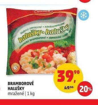 BRAMBOROVÉ HALUŠKY mražené
