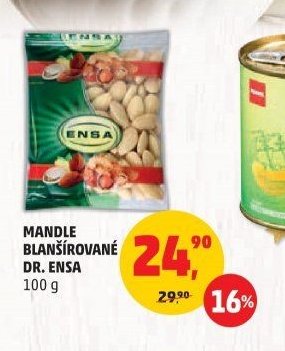 MANDLE BLANŠÍROVANÉ DR. ENSA