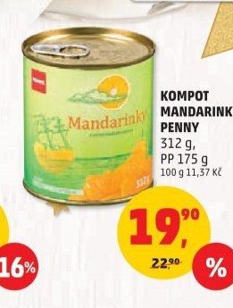 KOMPOT MANDARINKY PENNY