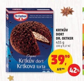 KRTKŮV DORT DR. OETKER