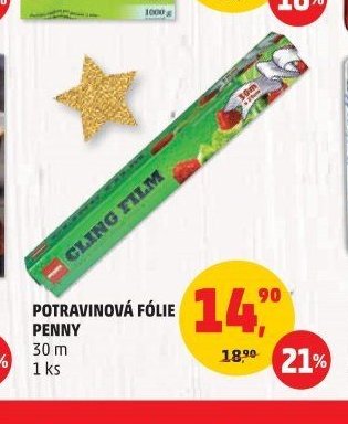 POTRAVINOVÁ FÓLIE PENNY