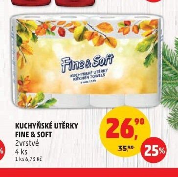 KUCHYŇSKÉ UTĚRKY FINE & SOFT