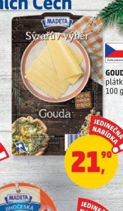 GOUDA plátky