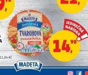TVAROHOVÁ POMAZÁNKA BUDAPEŠŤ