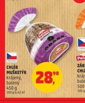 CHLÉB MUŠKETÝR