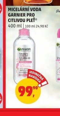 Micelární voda Garnier
