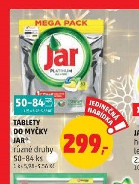 Jar tablety do myčky