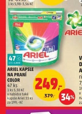Ariel kapsle na praní color