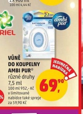 Vůně do koupelny Ambi Pur