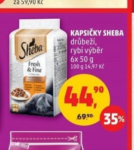Kapsičky Sheba