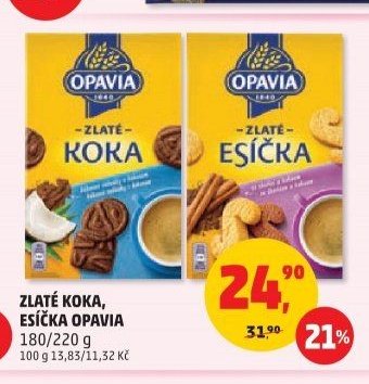 ZLATÉ KOKA, ESÍČKA OPAVIA