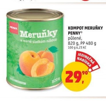 Kompot meruňky Penny