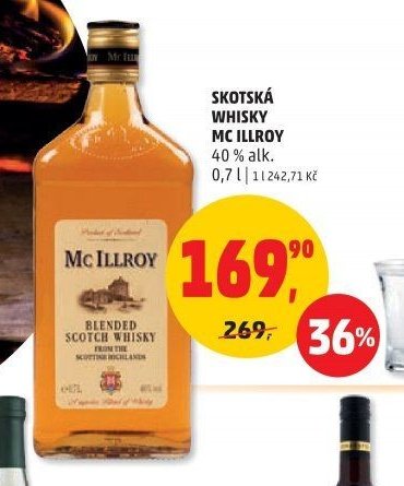 Skotská whisky Mc Illroy