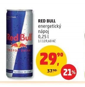 Red Bull energetický nápoj 0,25 l