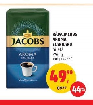KÁVA JACOBS AROMA STANDARD mletá 250 g