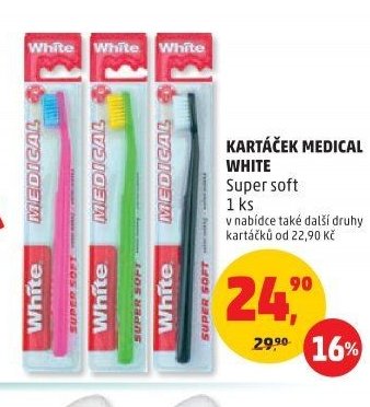 Kartáček Medical White