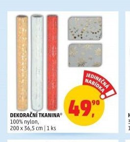 Dekorační tkanina