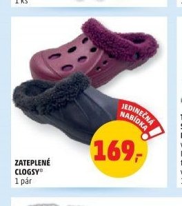 Zateplené clogsy