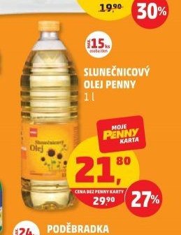 SLUNEČNICOVÝ OLEJ PENNY