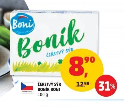 Čerstvý sýr Boni
