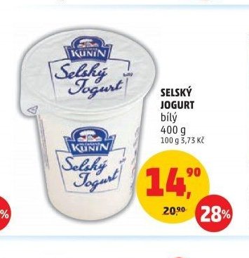 Selský jogurt bílý