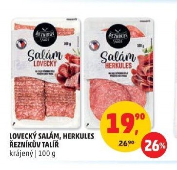 Lovecký salám, Herkules Řezníkův talíř